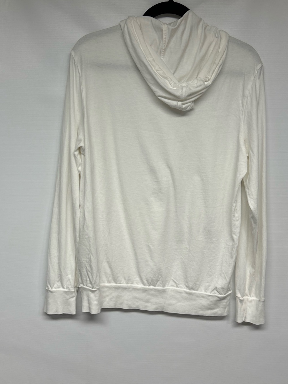 Lacoste White Men's Hoodie with Green Crocodile Logo - Picture 3 of 3